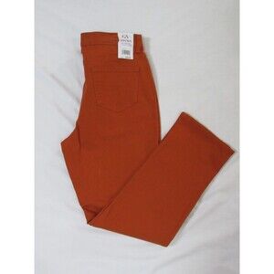 Gloria Vanderbilt Jeans Orange Women's 12 The Original Slimming Amanda Jeans NWT